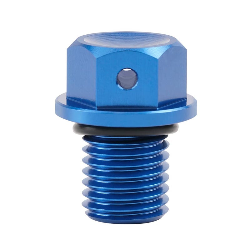 NICECNC Blue M12 x 1.5 Magnetic Oil Drain Plug Bolt Dirt/Street Bike Compatible with Honda XR650L 1993-2021, CR125 CR250 CR480 CR500 CR125R CR250R, CBR400R 500R 600RR CBR1000RR,See Fitment - Image 5